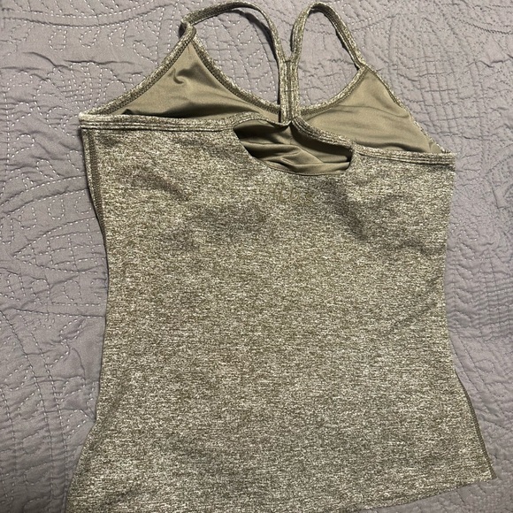 Ilus Label Green Racerback Tank Top - Picture 2 of 5